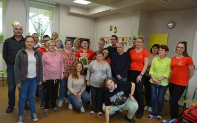 Nauka pierwszej pomocy w ŚDS Inowrocław