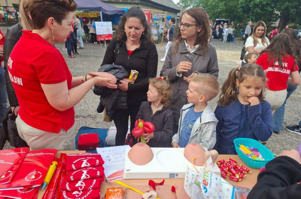 Piknik Rodzinny zorganizowanym przez SP im. Ewarysta Estkowskiego